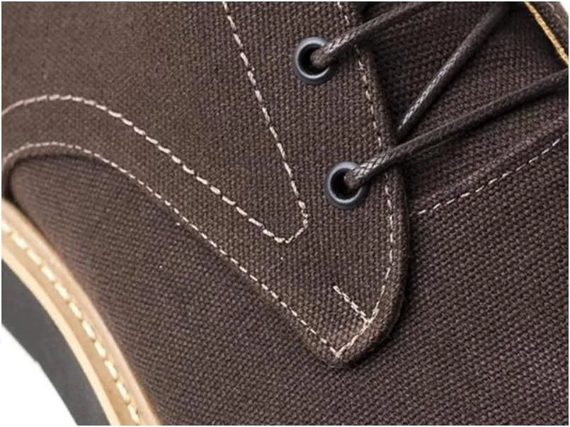 Ahimsa Men's Vegan Thomas Canvas Chukka