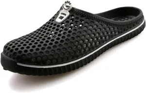 Ausom Men's Slip On Beach Garden Sandal Clog Shoes