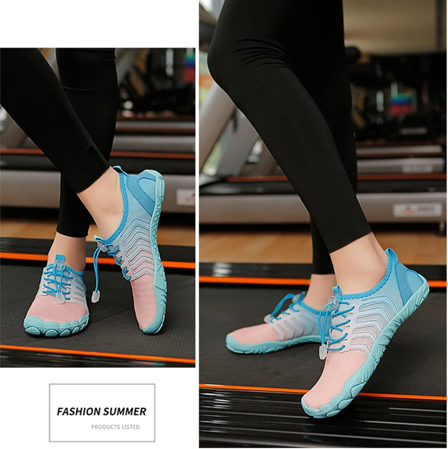 Grounded Footwear for Women Neuropathy Water Shoes Aqua Sports Shoe Women Barefoot Water Shoes Quick Drying Trail Running Shoe Comfortable Non-Slip Grounding Barefoot Walking Swim Trainers