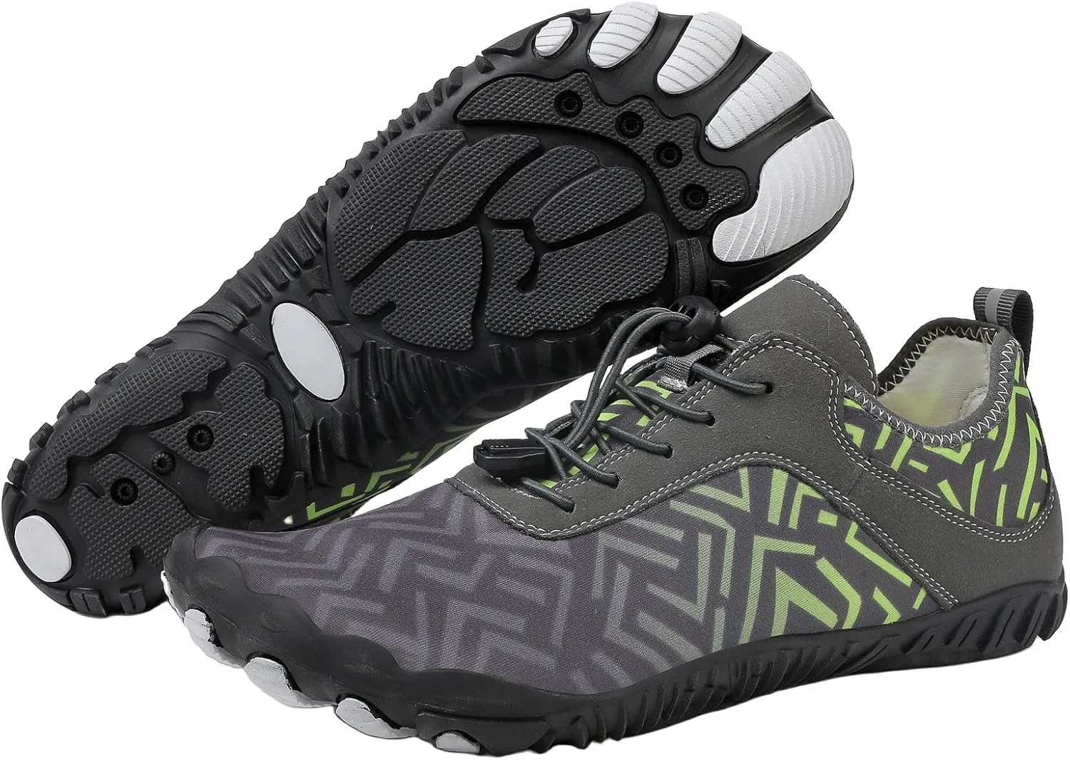 Hike Barefoot Shoes for Men Pro Footwear Barefoot Shoes Mens Comfortable Wide Toe Box Waterproof Trail Running Shoes Healthy & Non-Slip Barefoot Shoes