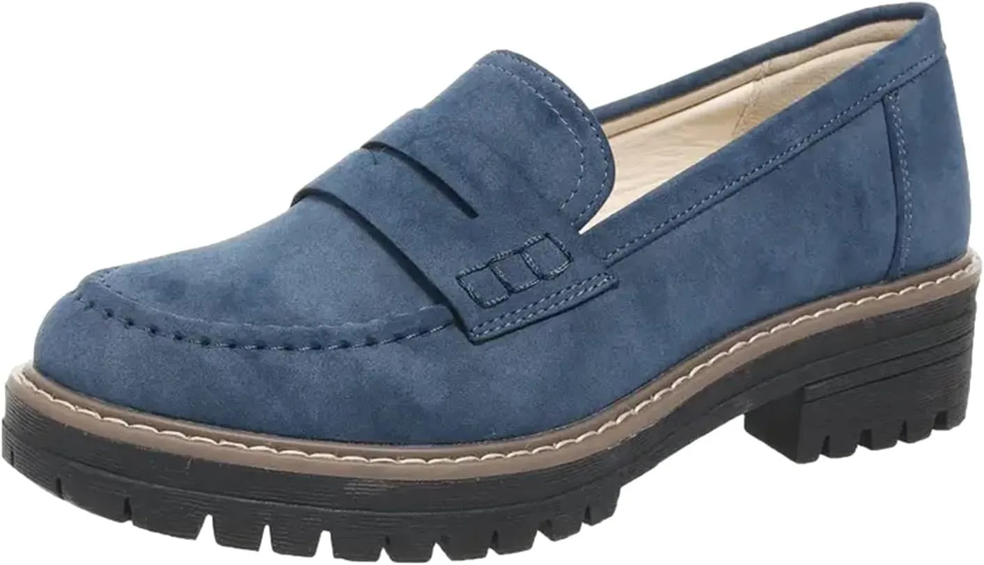 Orthoture-Orthopedic Platform Loafers Comfortable Casual Fashion with Buckle Shoes Womens Round Toe Flats Walking Shoes