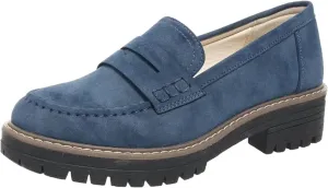 Orthoture-Orthopedic Platform Loafers for Women Round Toe Lug Sole Slip On Work Office Business Casual Dress Shoes