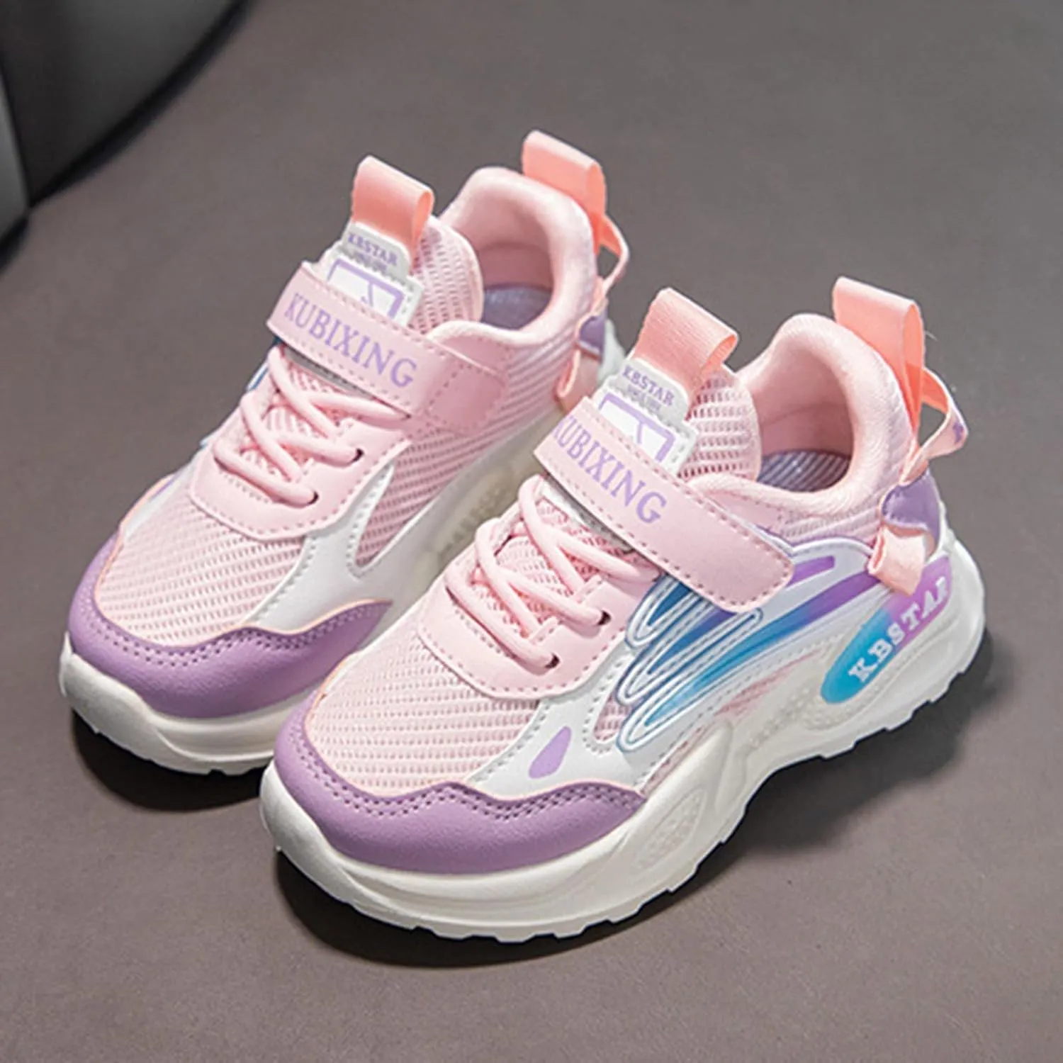 Toddler Big Kids Shoes Boys Girls Breathable Sneakers Athletic Running Shoes Casual White Sports Girl Slip on Sneakers